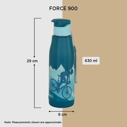 Nakoda Force 900 Insulated Water Bottle, 630ml