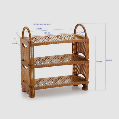 Nakoda FUTURA SHOE RACK III TIER