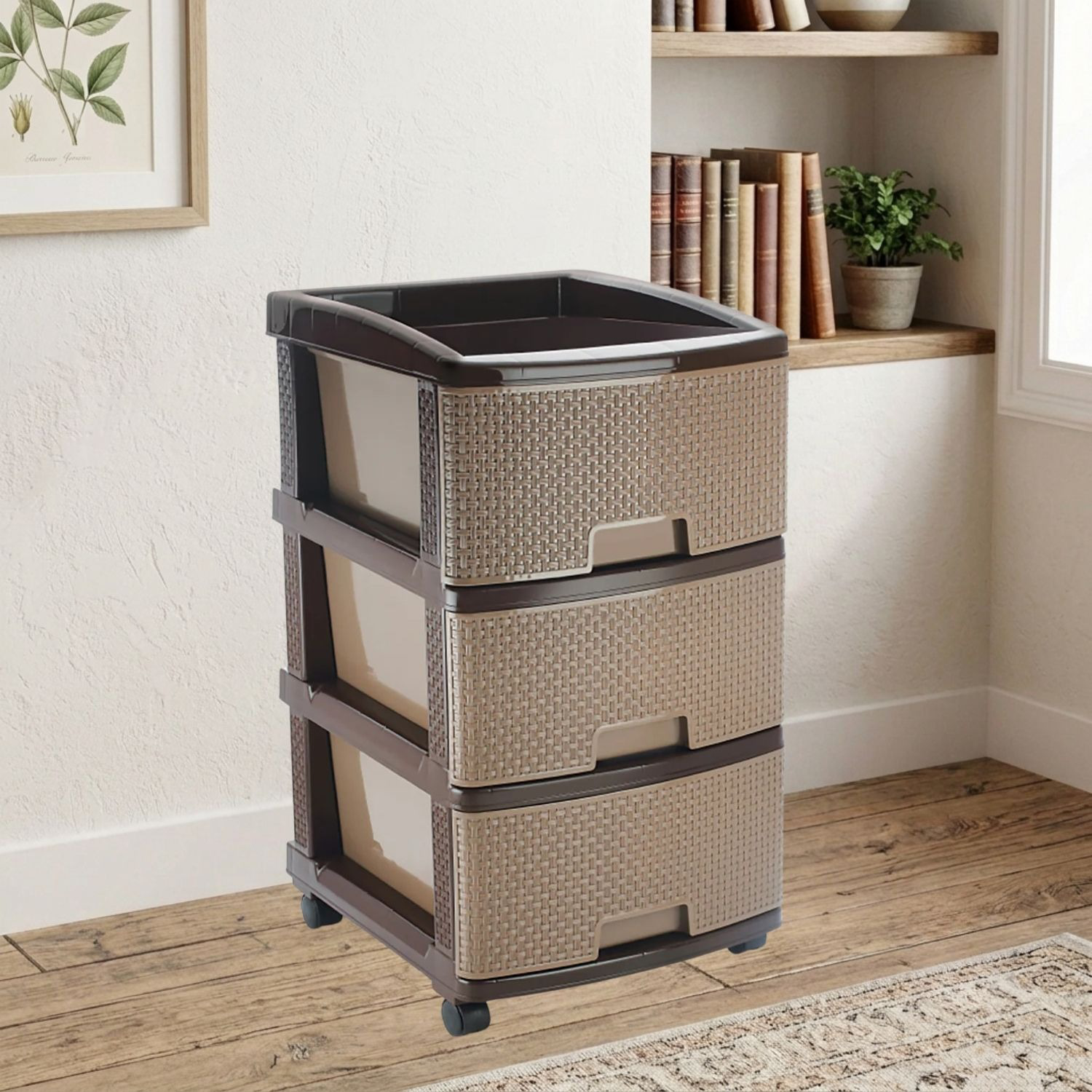 Nakoda PLATINA PLASTIC DRAWER III TIER