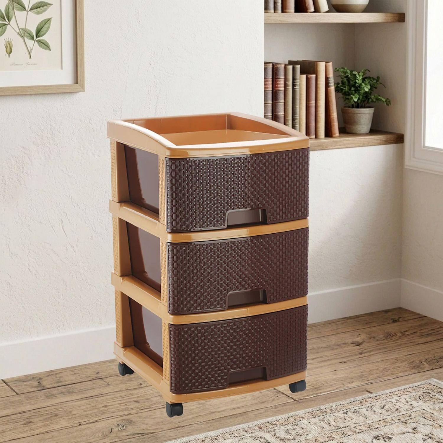 Nakoda PLATINA PLASTIC DRAWER III TIER