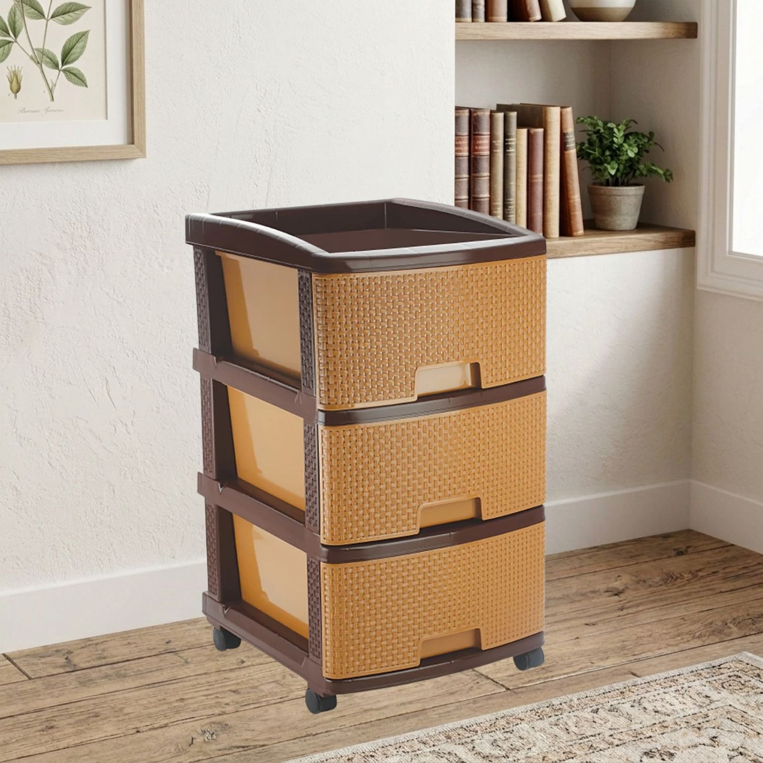 Nakoda PLATINA PLASTIC DRAWER III TIER
