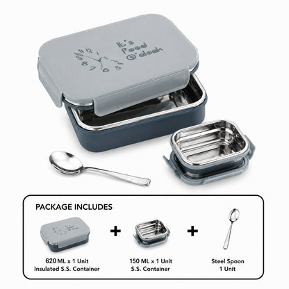 Nakoda DELTIN PLAIN 750 | School Tiffin Box