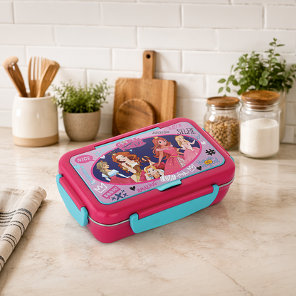 Nakoda NIOS PRINTED SMALL | 3 Partition | School Tiffin Box