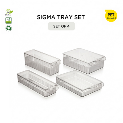 Nakoda SIGMA TRAY SET OF 4 | Tray Set