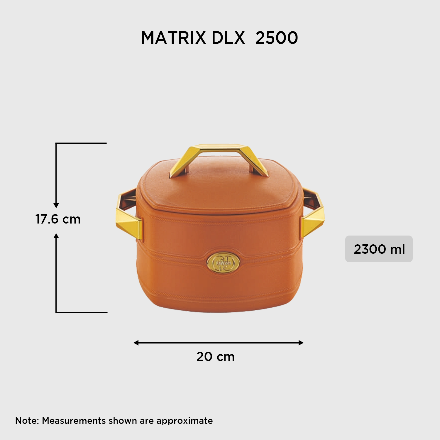 Nakoda MATRIX DLX 2500 Insulated Casserole