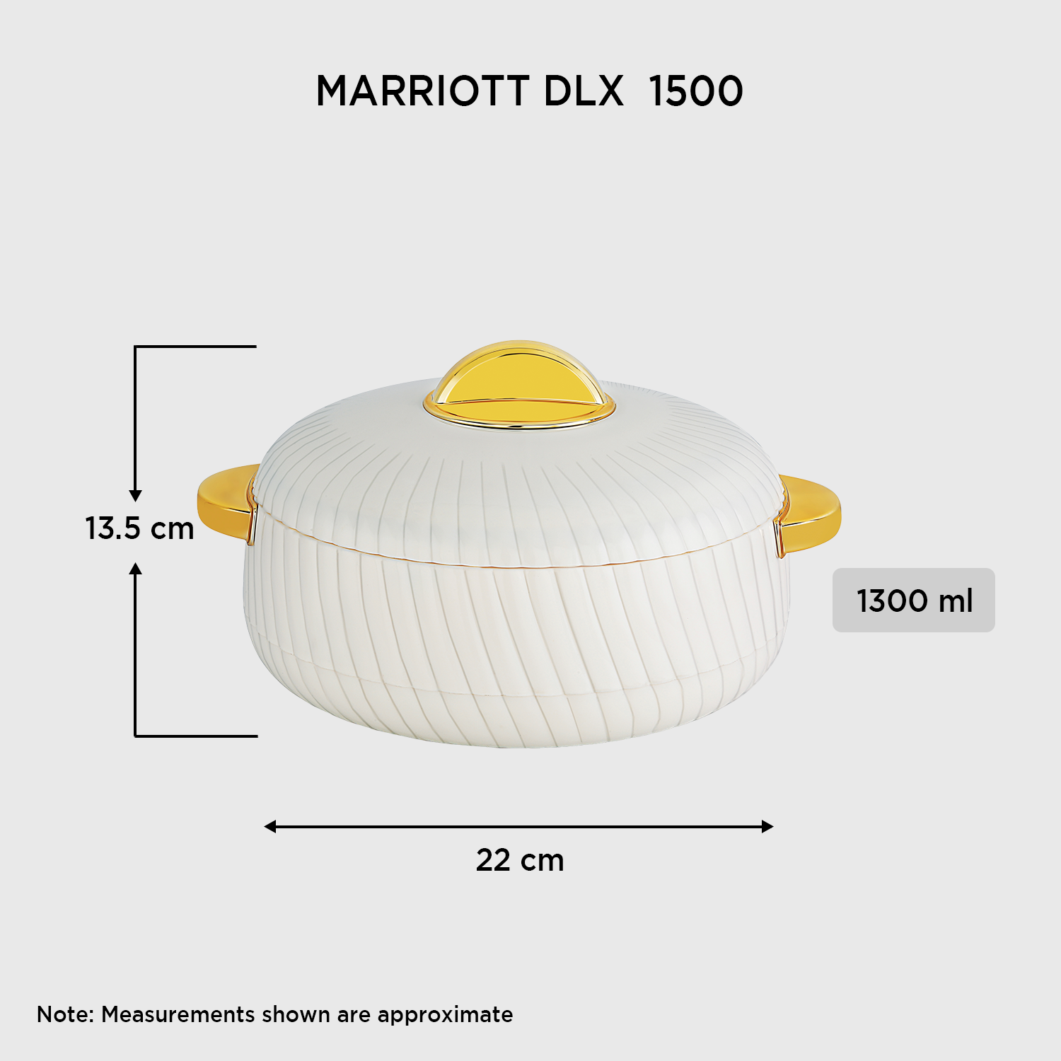 Nakoda MARRIOTT DLX 1500 Insulated Casserole