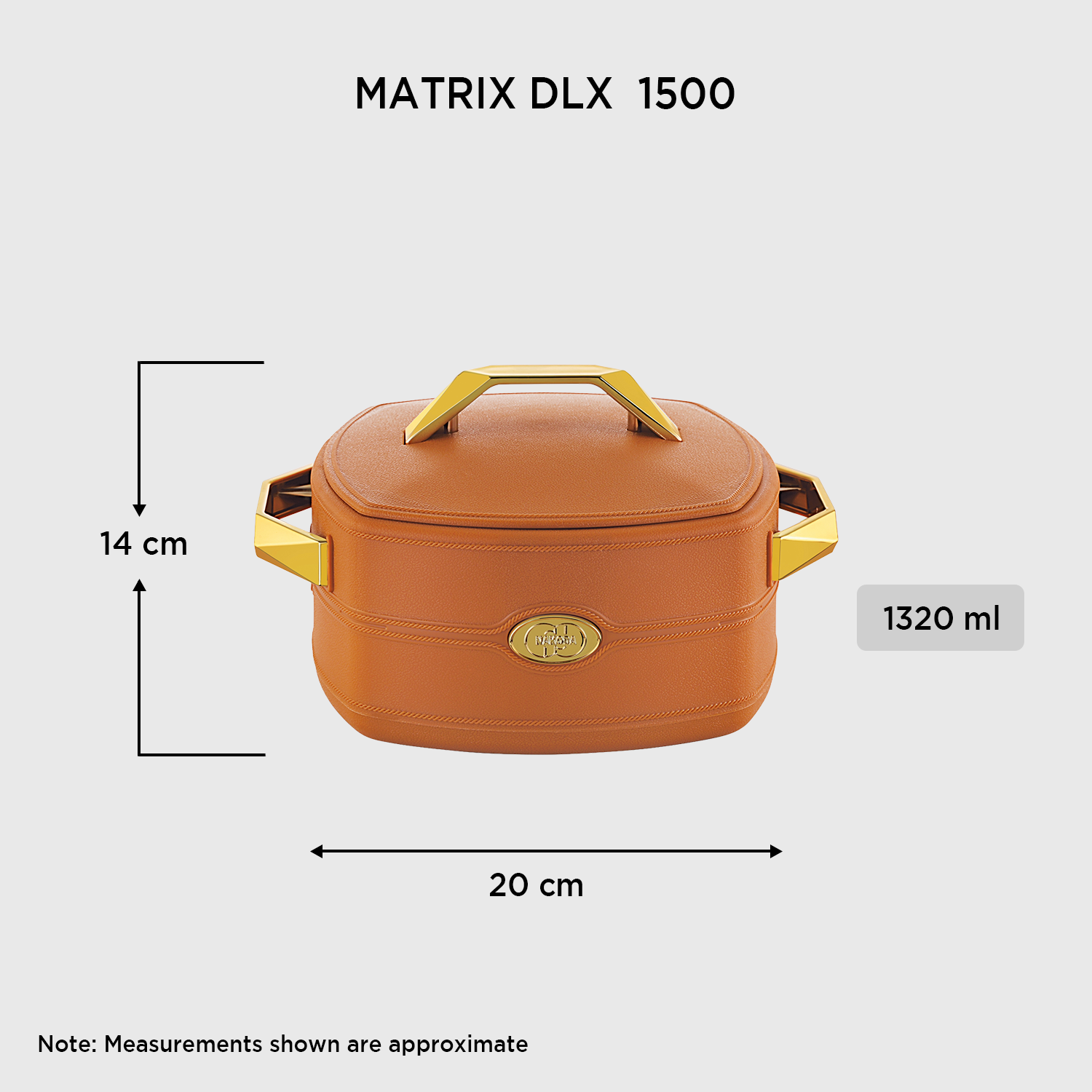 Nakoda MATRIX DLX 1500 Insulated Casserole