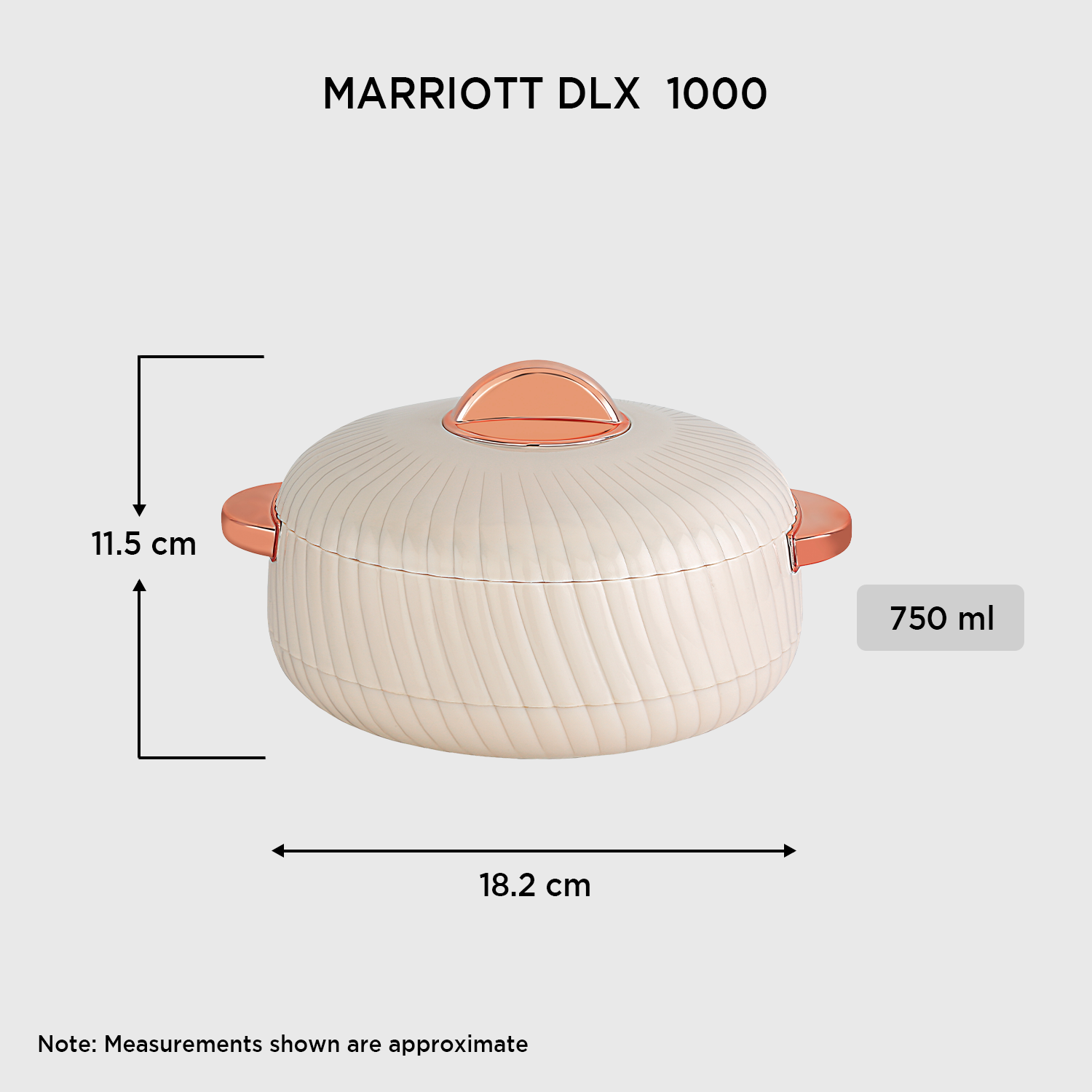 Nakoda MARRIOTT DLX 1000 Insulated Casserole