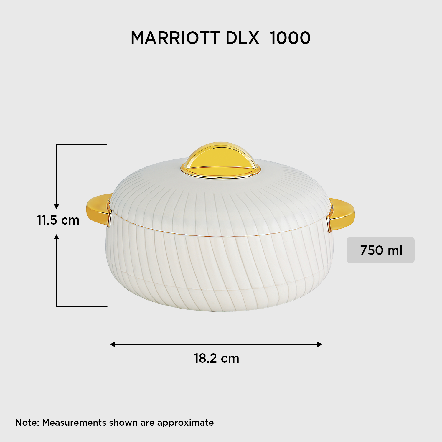 Nakoda MARRIOTT DLX 1000 Insulated Casserole