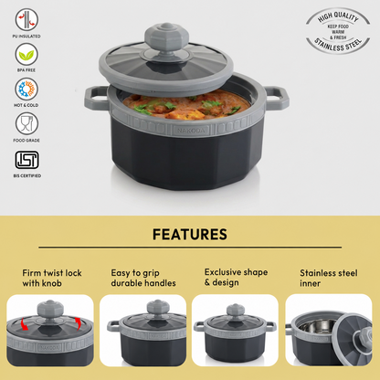 Nakoda IMPERIA PLAIN 2000 Insulated Casserole