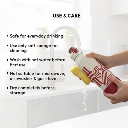 Hydron 900 Insulated Water Bottle, 630ml