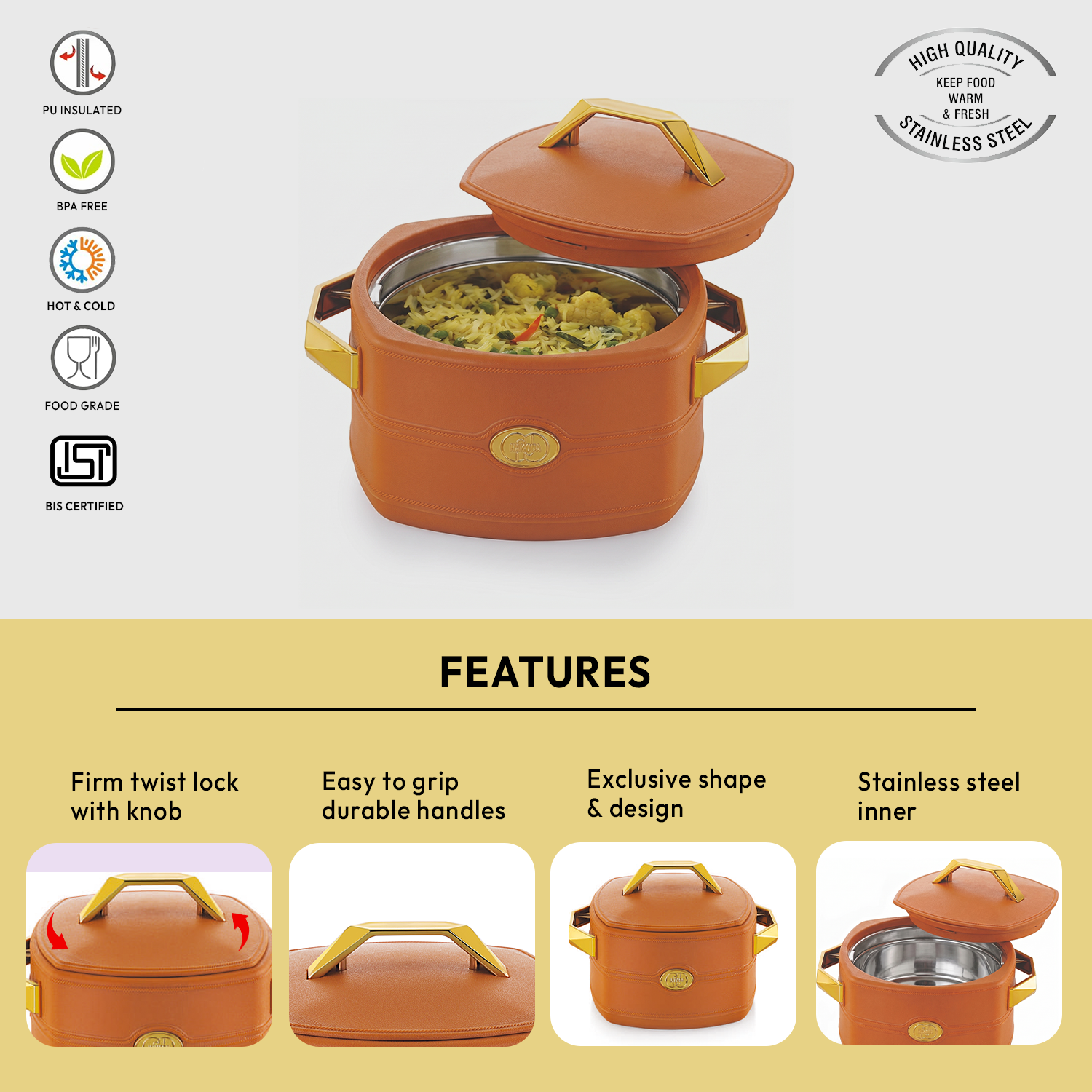 Nakoda MATRIX DLX 2000 Insulated Casserole
