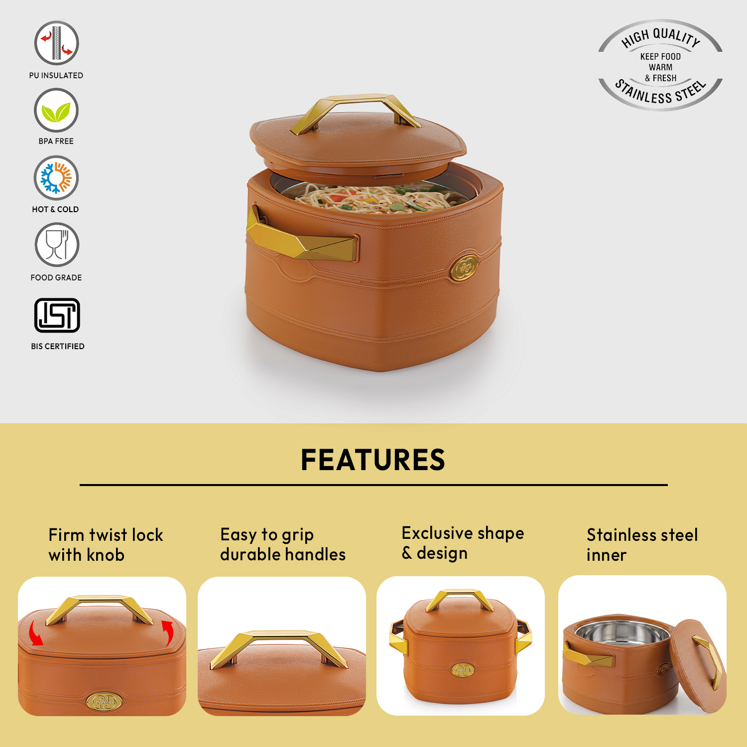 Nakoda MATRIX DLX 2500 Insulated Casserole