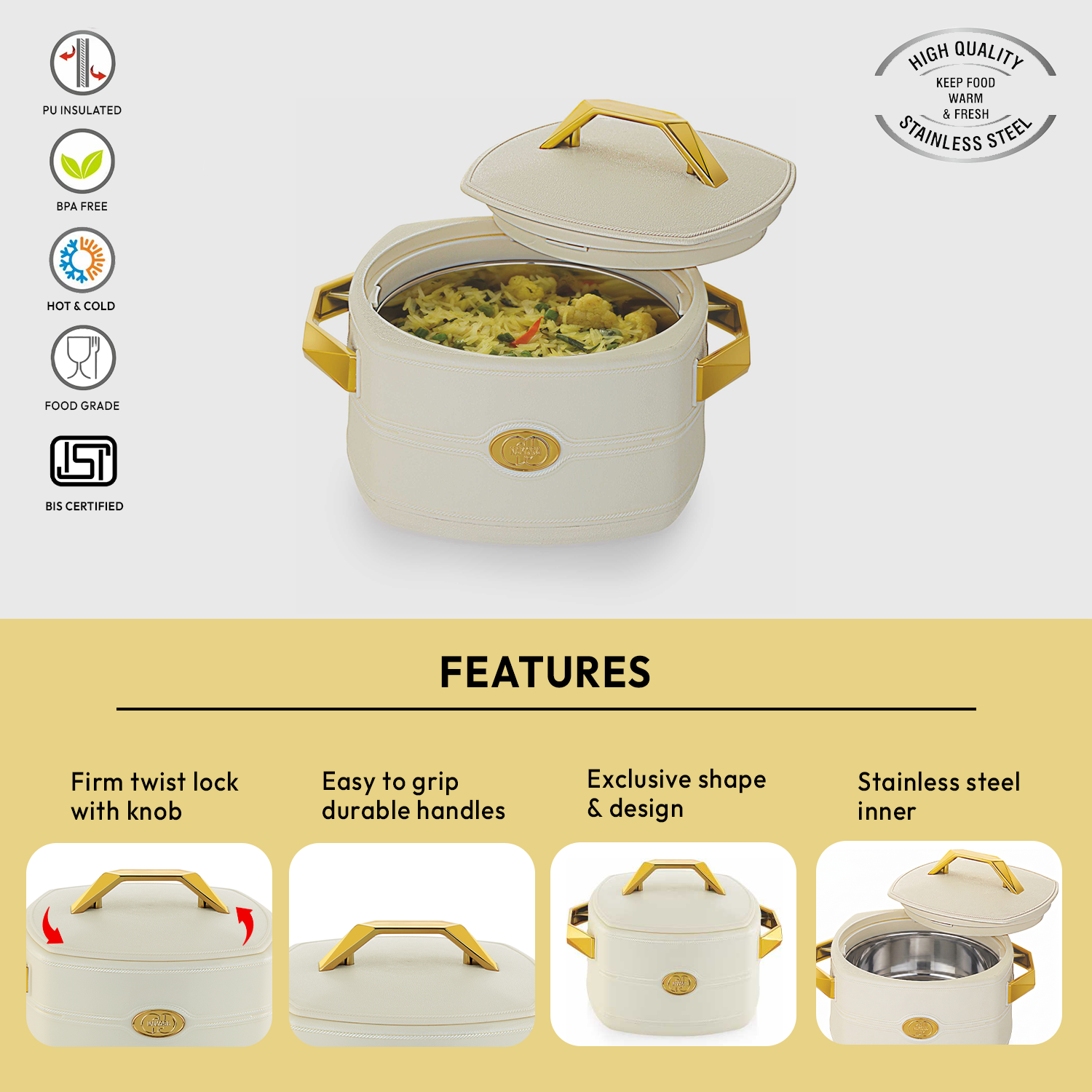 Nakoda MATRIX DLX 2000 Insulated Casserole
