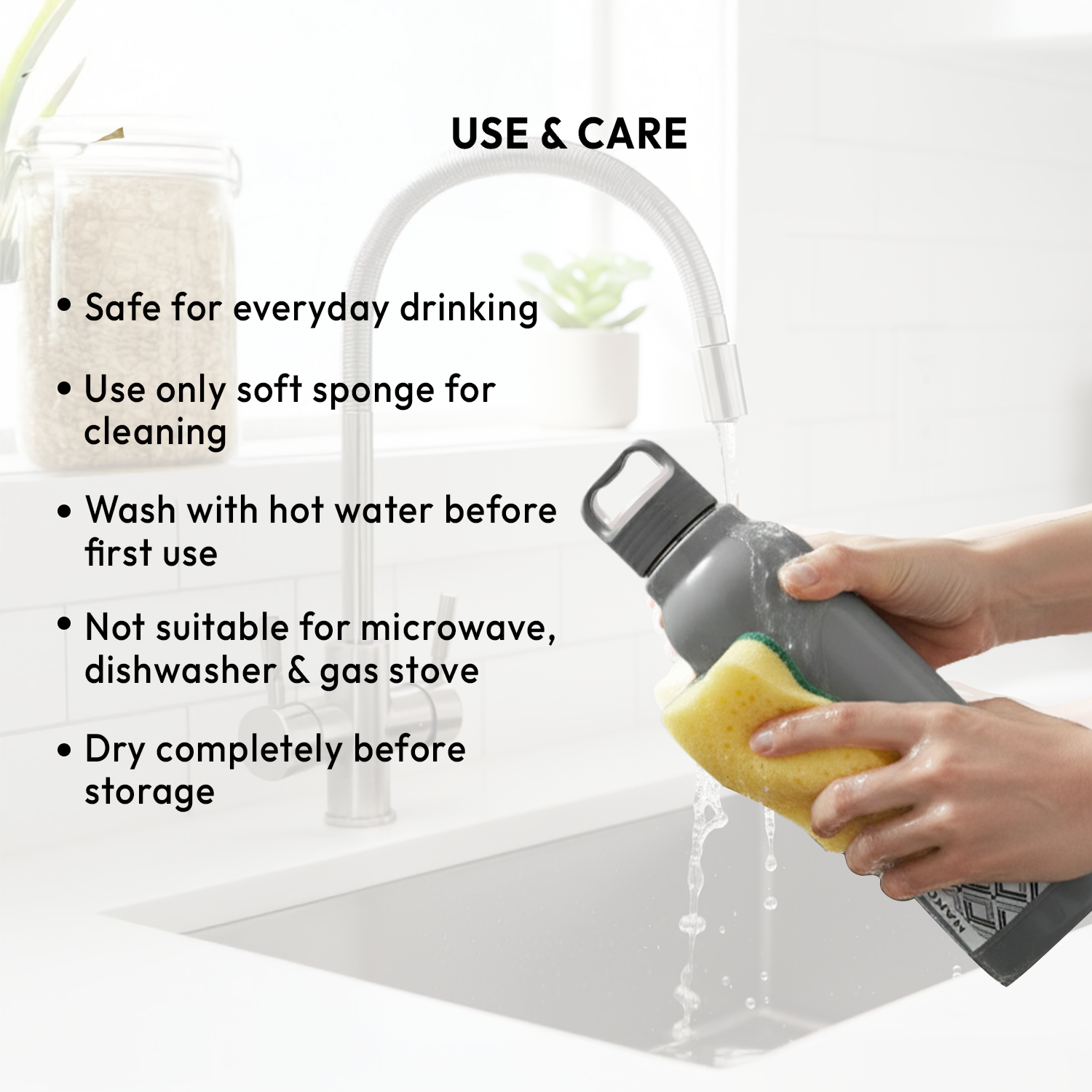 Sterling 900 Insulated Water Bottle, 630ml