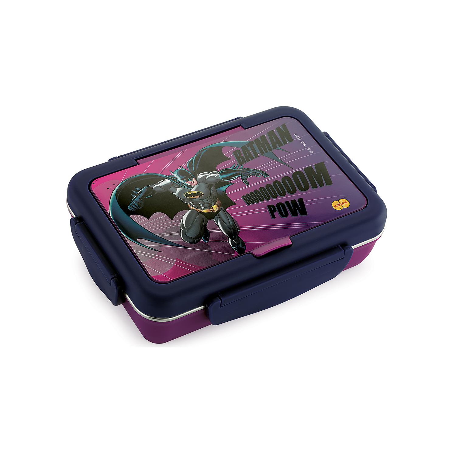 Nakoda NIOS PRINTED BIG | 3 Partition | School Tiffin Box