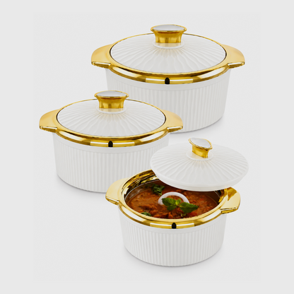 Nakoda STELLA SET DLX - 500/1000/1500 | Insulated Casserole Set