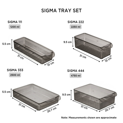 Nakoda SIGMA TRAY SET OF 4 | Tray Set