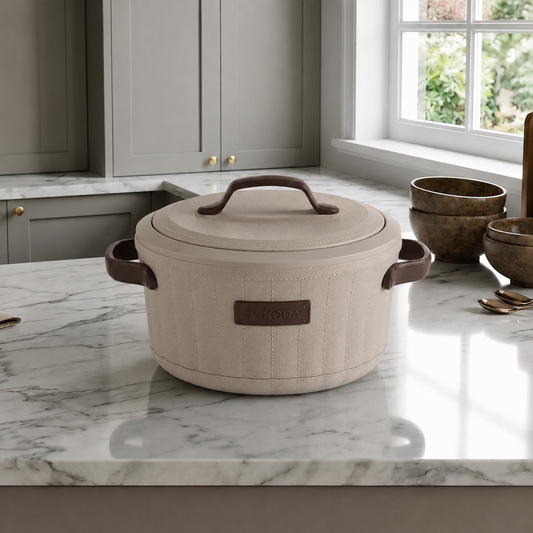 Nakoda SAFFRON PLAIN 2000 Insulated Casserole
