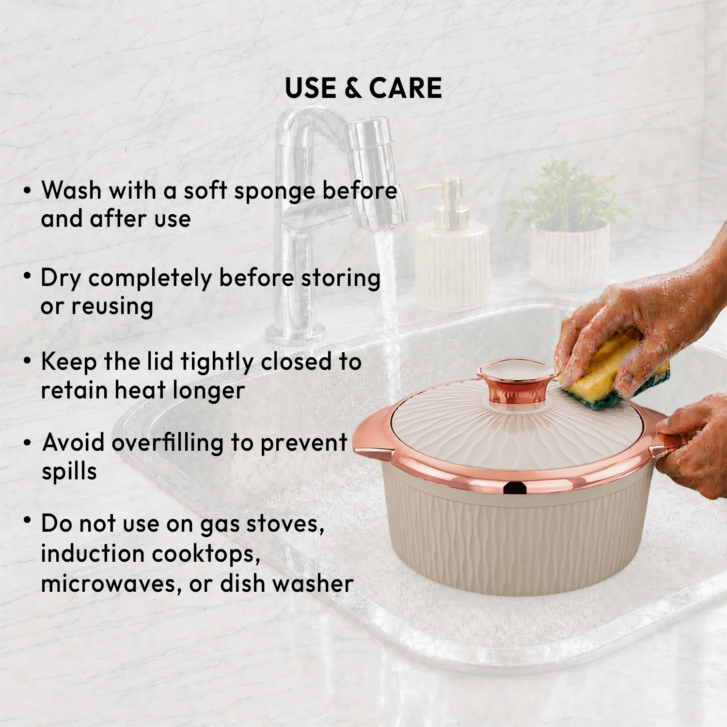 Nakoda STELLA DLX 1500 Insulated Casserole