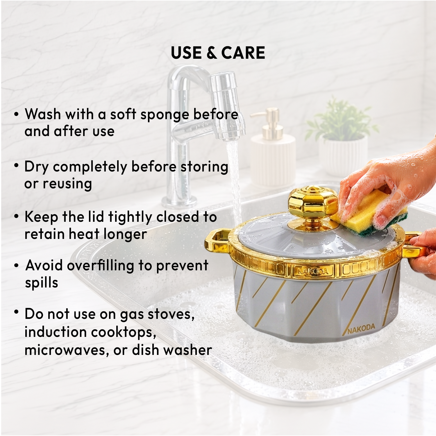 Nakoda IMPERIA DLX 1000 Insulated Casserole