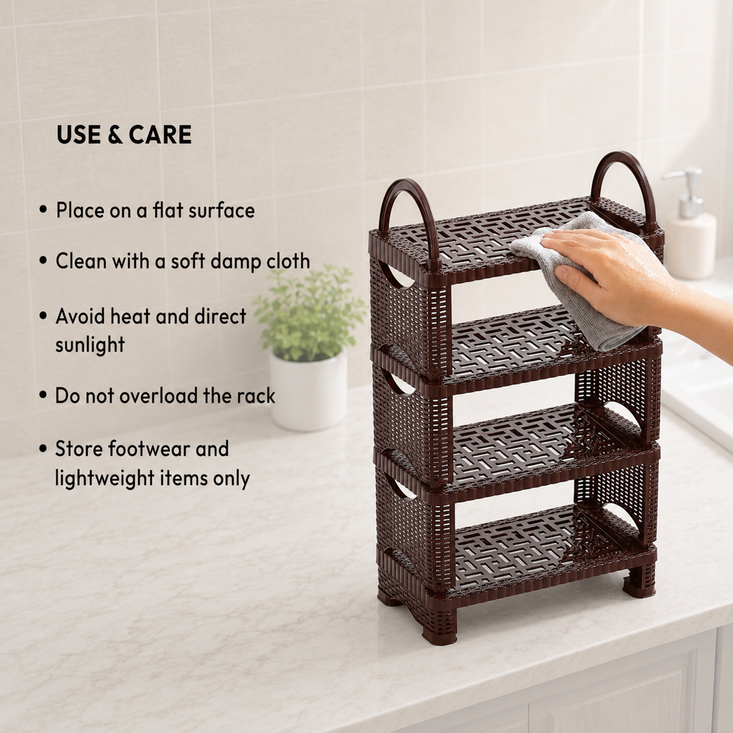 Nakoda FUTURA SHOE RACK IV TIER