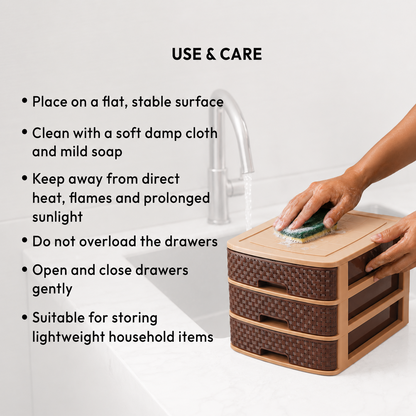 Nakoda MODULO PLASTIC DRAWER III TIER