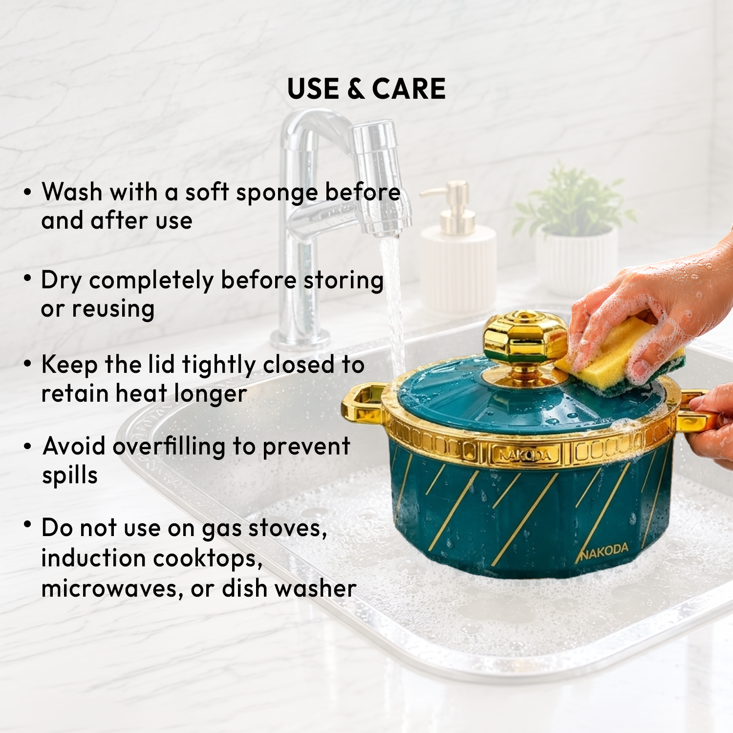 Nakoda IMPERIA DLX 1000 Insulated Casserole