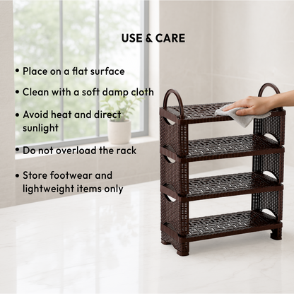 Nakoda VENTURA SHOE RACK IV TIER