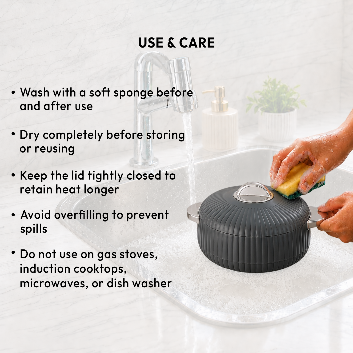 Nakoda MARRIOTT DLX 1000 Insulated Casserole