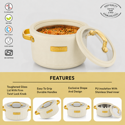 Nakoda SAFFRON DLX 2000 Insulated Casserole