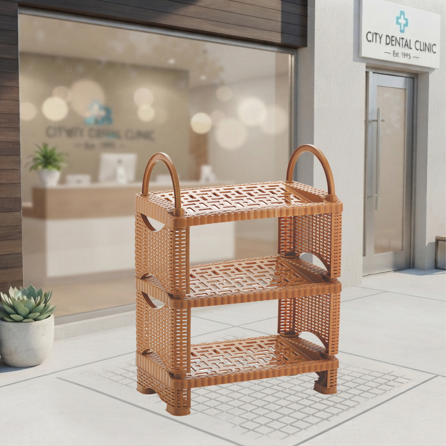 Nakoda FUTURA SHOE RACK III TIER