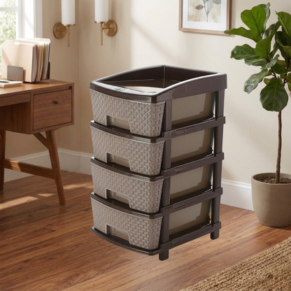 Nakoda CLASSY PLASTIC DRAWER IV TIER