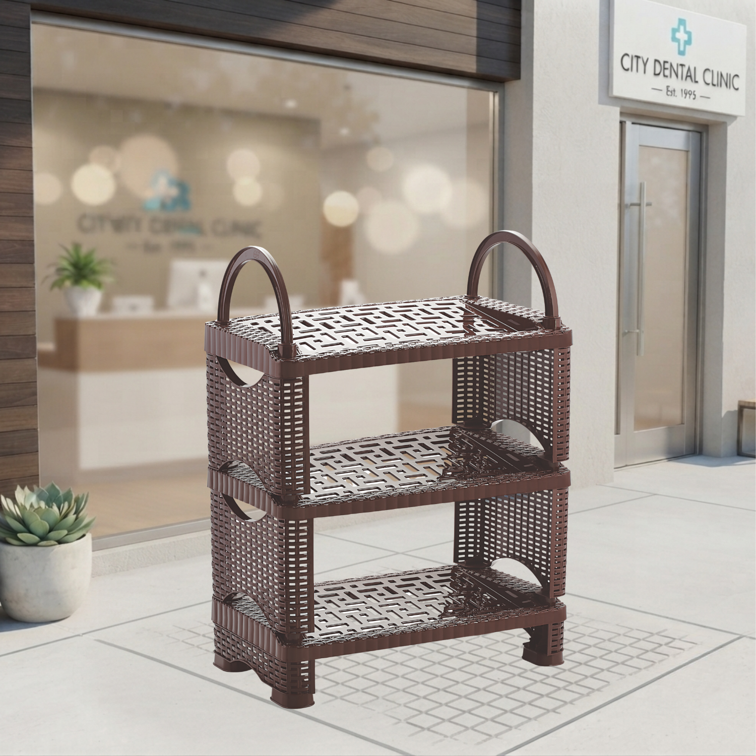 Nakoda FUTURA SHOE RACK III TIER