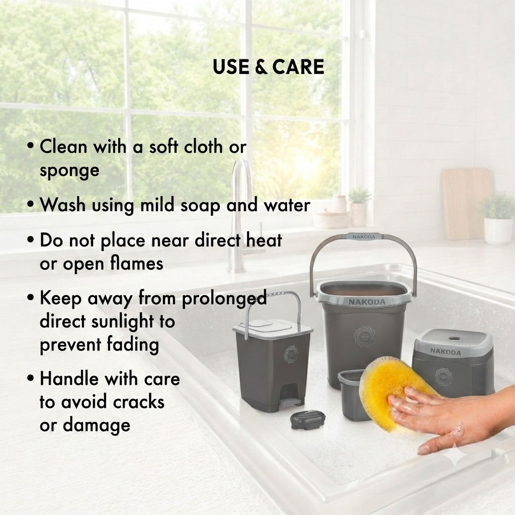 Nakoda NEXON 5 PC BATHROOM SET | SMALL