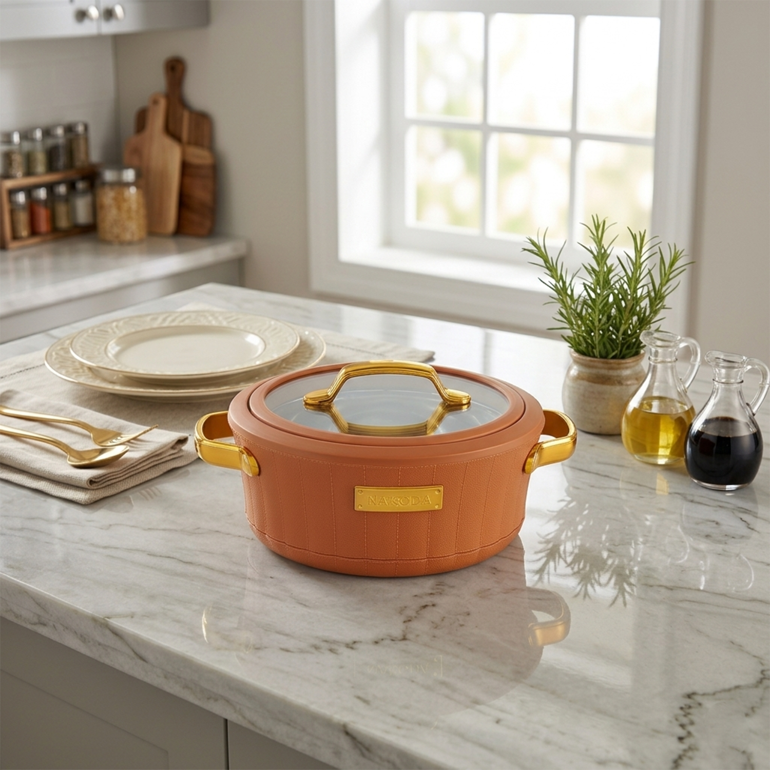 Nakoda SAFFRON DLX 1500 Insulated Casserole