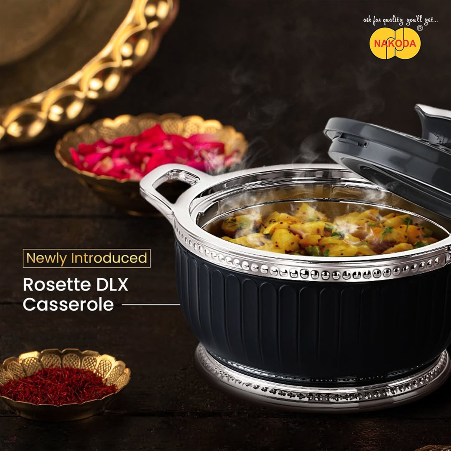 Nakoda ROSETTE DLX 2000 Insulated Casserole