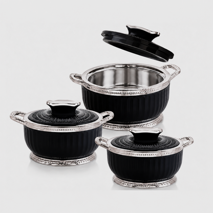 Nakoda ROSETTE SET DLX - 500/1000/1500 | Insulated Casserole Set