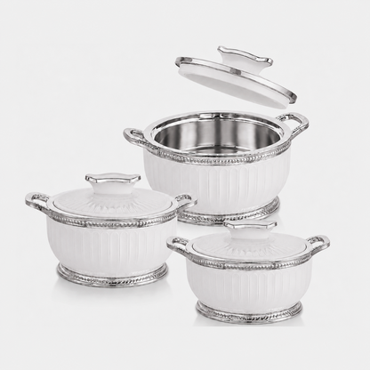 Nakoda ROSETTE SET DLX - 500/1000/1500 | Insulated Casserole Set