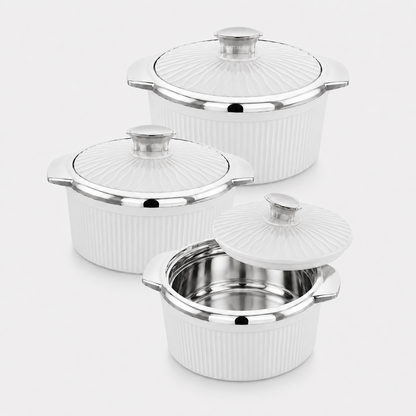 Nakoda STELLA SET DLX - 500/1000/1500 | Insulated Casserole Set