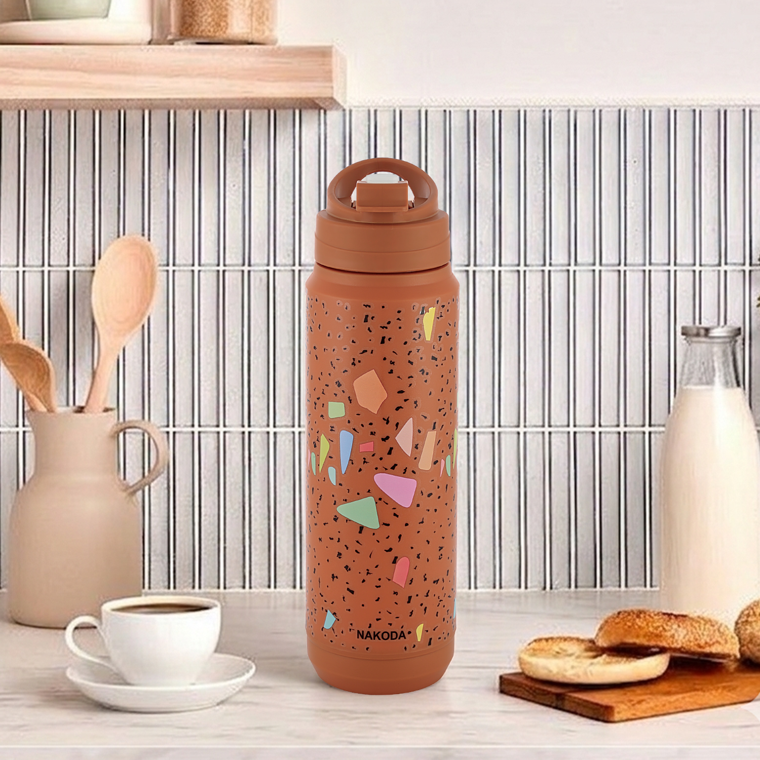Terrazo 900 Insulated Water Bottle, 630ml
